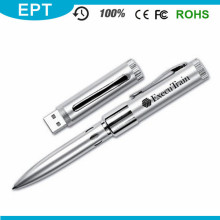 Brilliant Metal Pen Form USB Flash Drive (EM004)